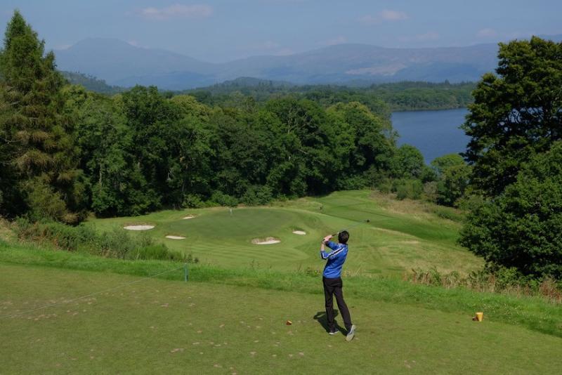 Cameron House On Loch Lomond Alexandria Extérieur photo Golf course at the resort